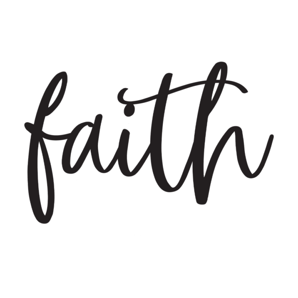 Steel Faith Wall Accent - product photo