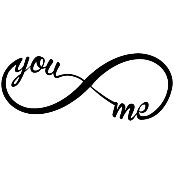 You, Me Infinity Sign - product photo