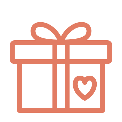 Gift box icon